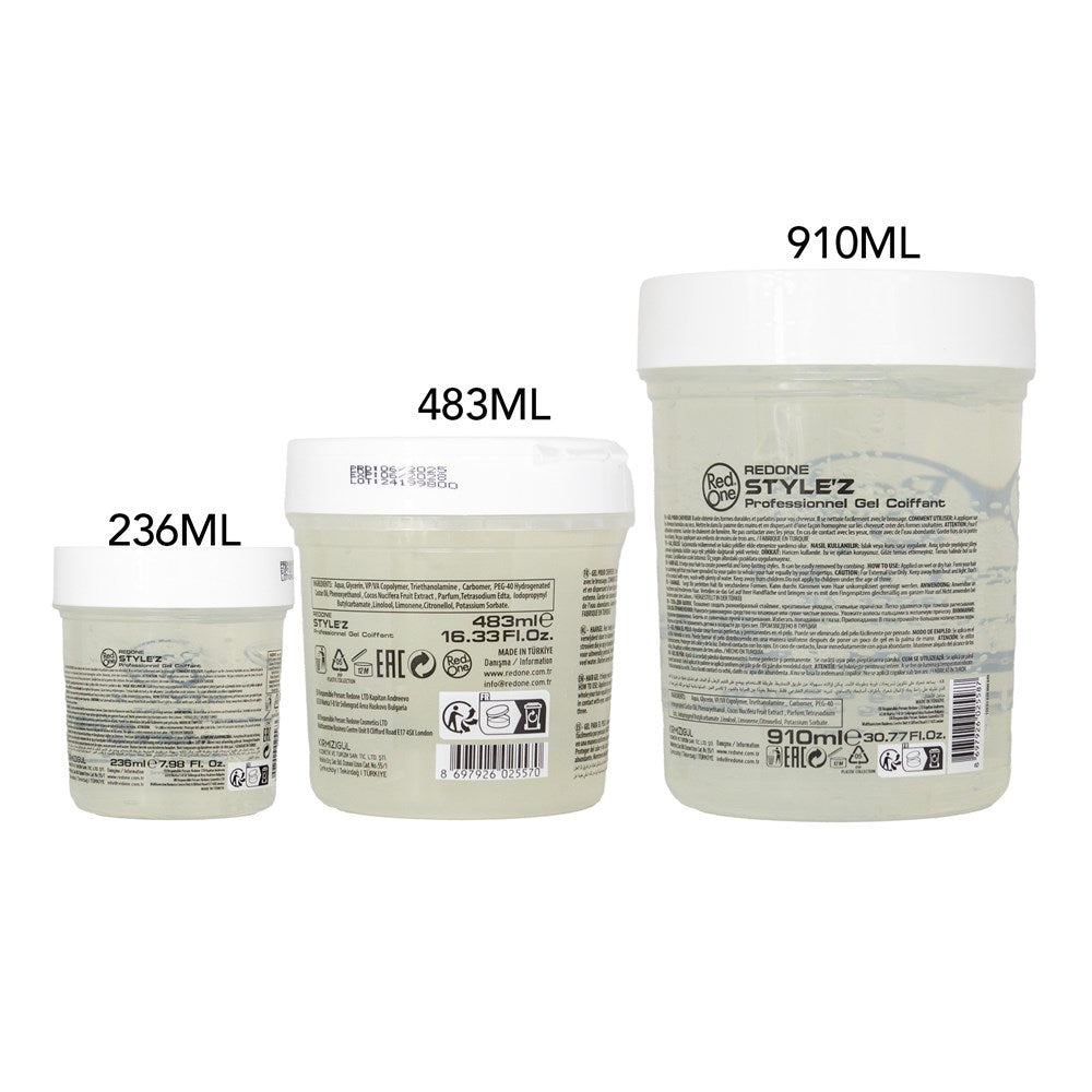 RED ONE Style'Z Professional Hair Gel [Coconut Oil]