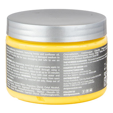 DESIGN ESSENTIALS Honey Creme Moisture Retention Masque (12oz)