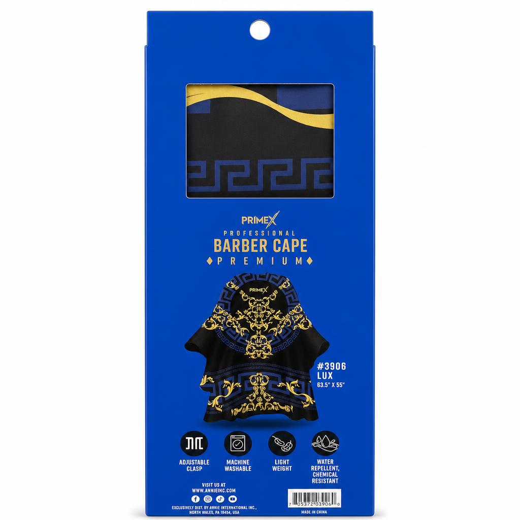 ANNIE PrimeX Premium Barber Cape - Lux
