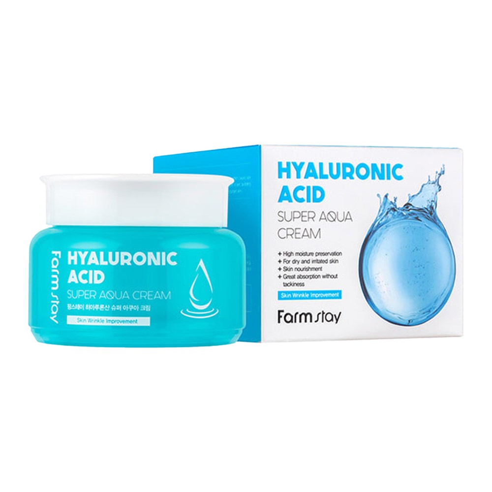 FARMSTAY Hyaluronic Acid Super Aqua Cream (100ml)