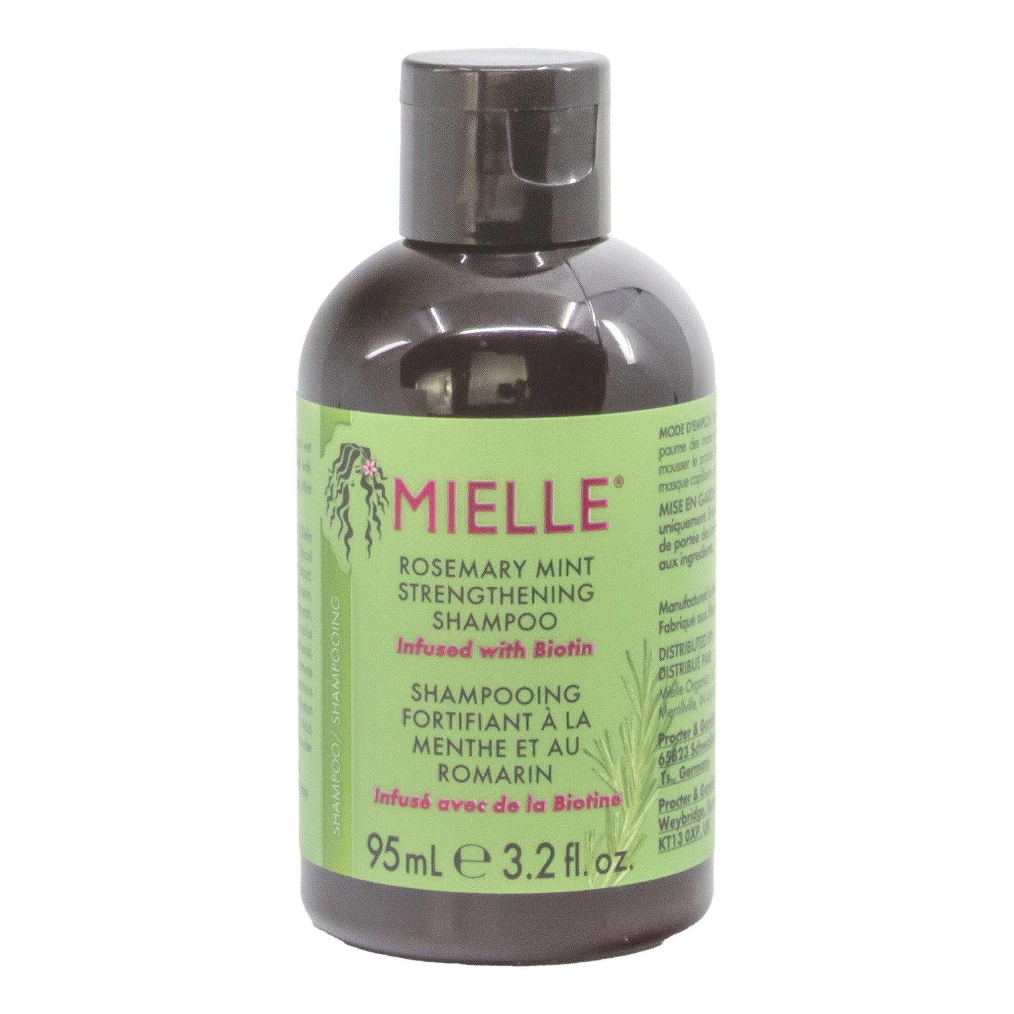 MIELLE Rosemary Mint Strengthening Shampoo (3.2oz)