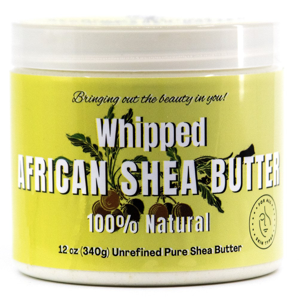 RA COSMETICS 100% Pure African Shea Butter [Whipped] (12oz)