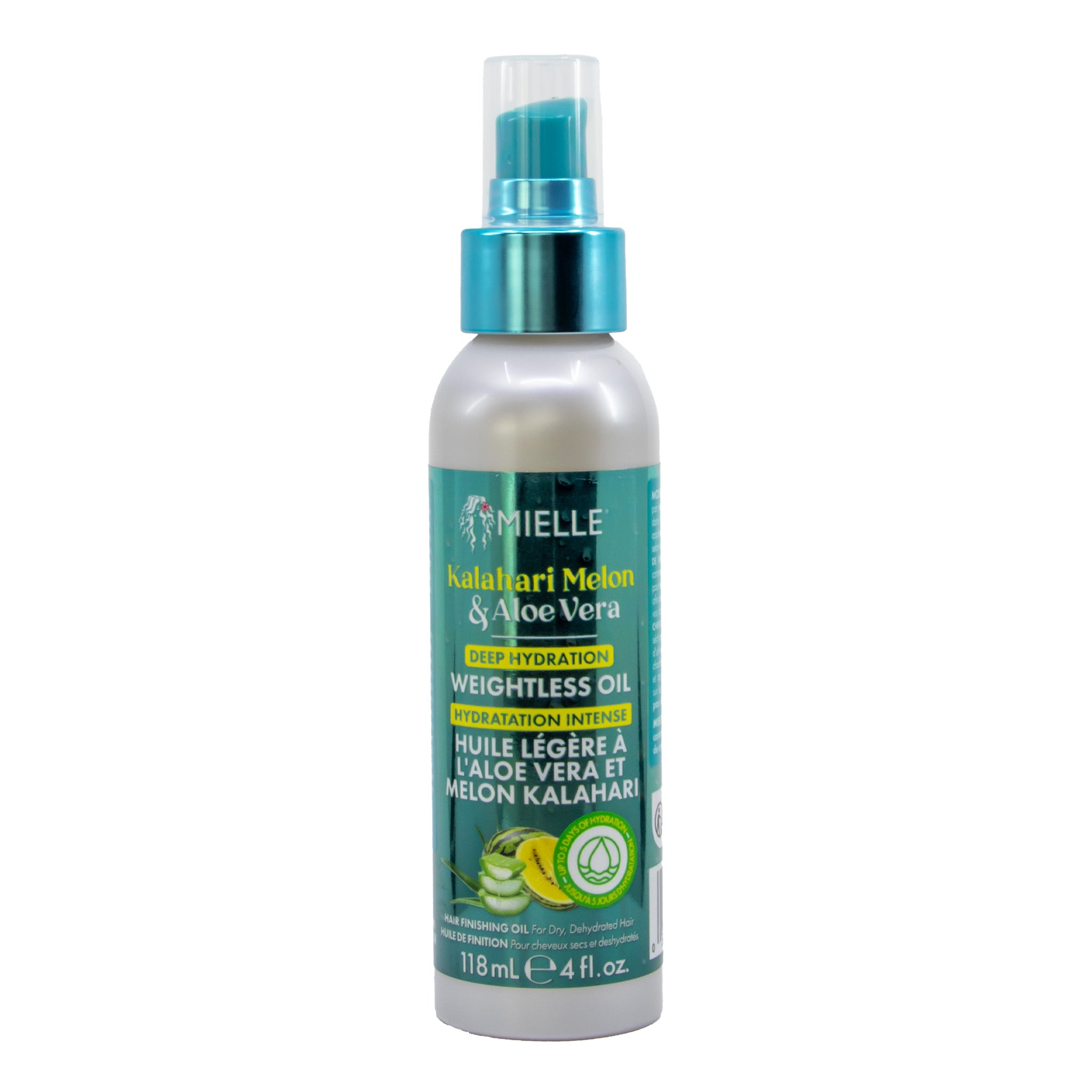 MIELLE Kalahari Melon & Aloe Vera Deep Hydration Weightless Oil (4oz)