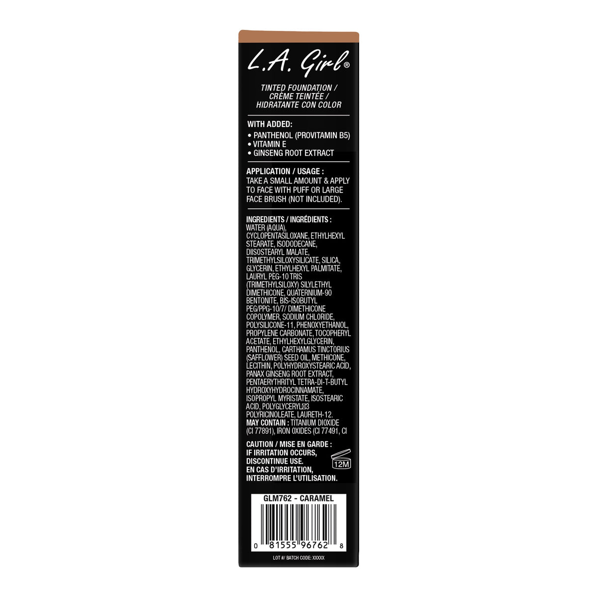 L.A. GIRL Tinted Foundation (1.06oz)