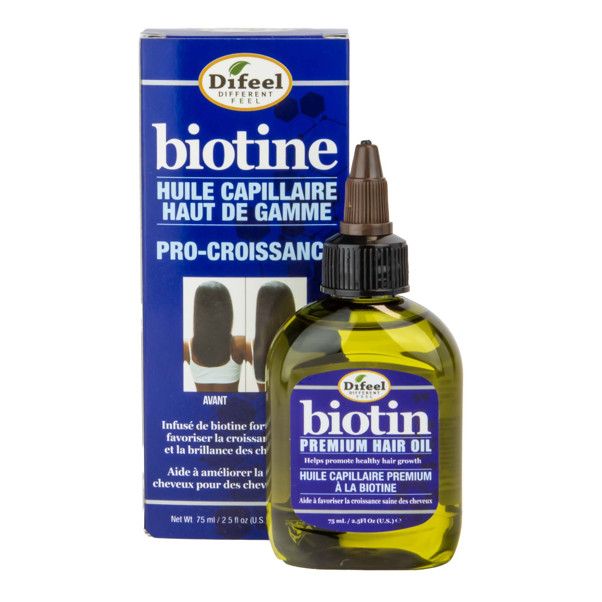 Difeel(Sunflower)  Biotin Premium Hair Oil (2.5oz)