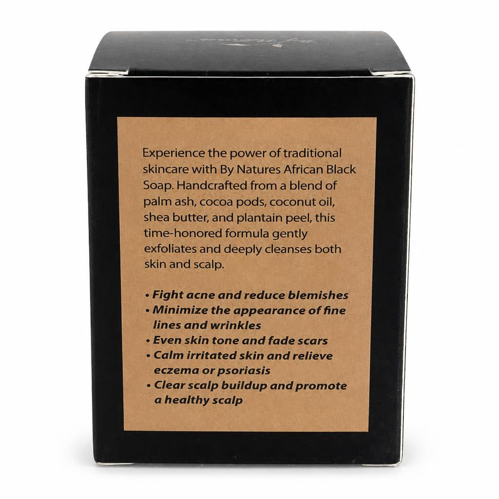 BY NATURES African Black Soap (6.5oz)