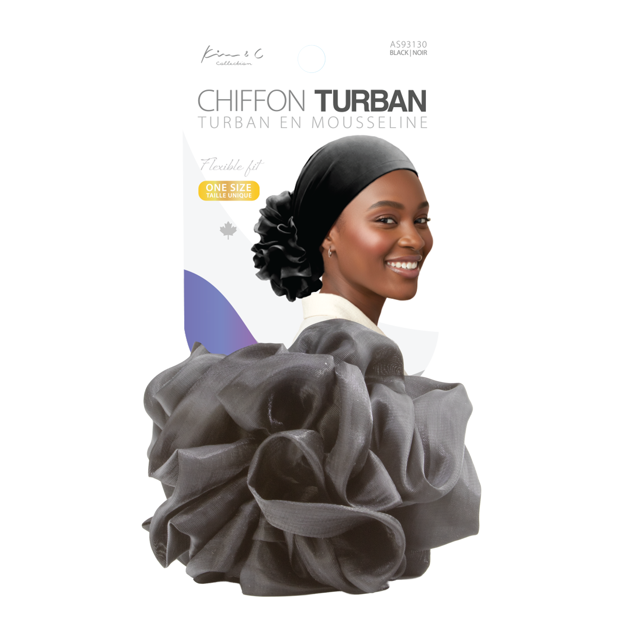 Kim & C Premium chiffon Turban