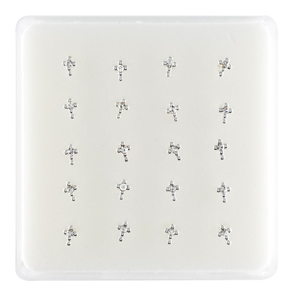 INTERVISION 925 Stering Silver Nose Stud