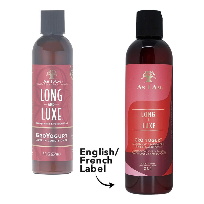 AS I AM Long and Luxe GroYogurt Leave-In Conditioner (8oz)