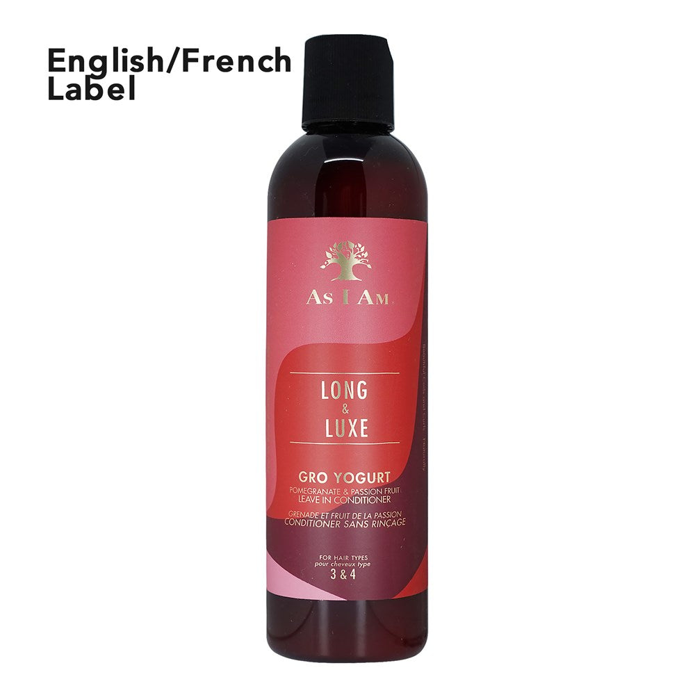 AS I AM Long and Luxe GroYogurt Leave-In Conditioner (8oz)