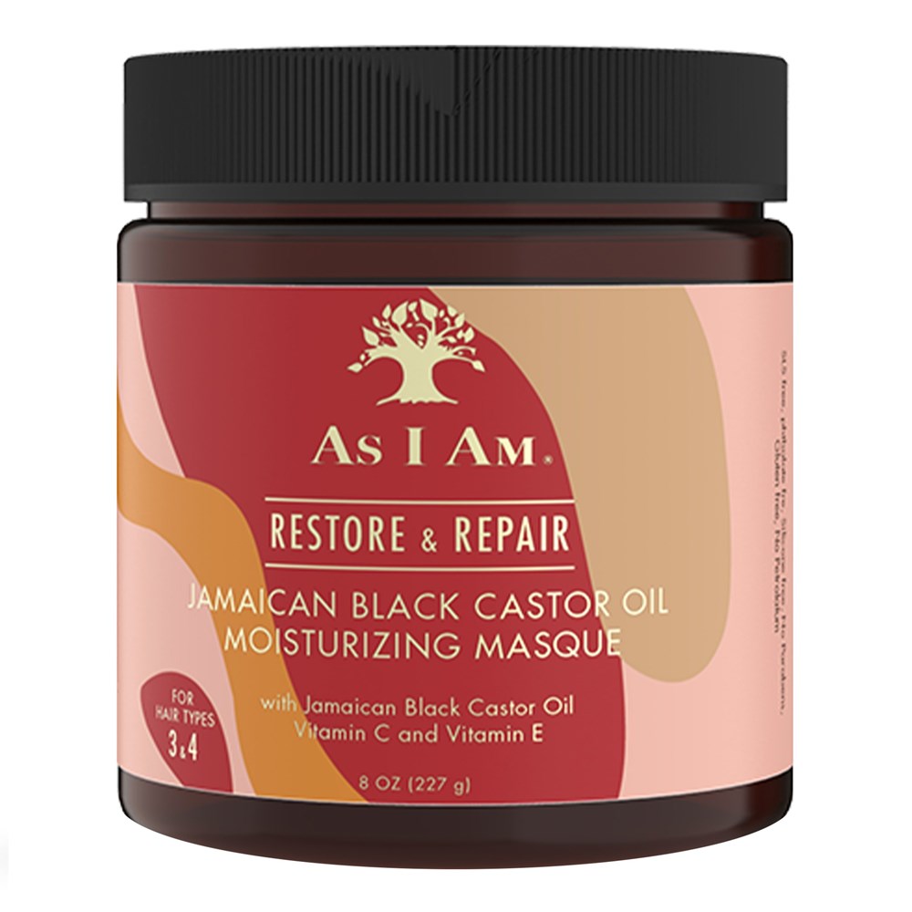 AS I AM Jamaican Black Castor Oil Moisturizing Masque (8oz)