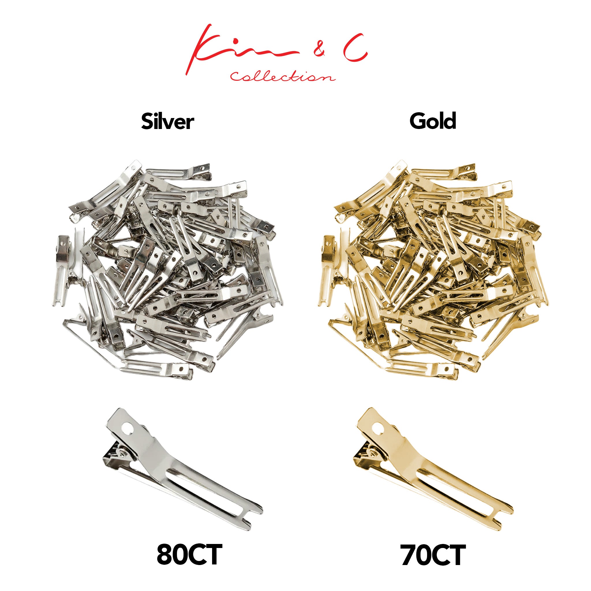 Kim & C Slide-in Clips