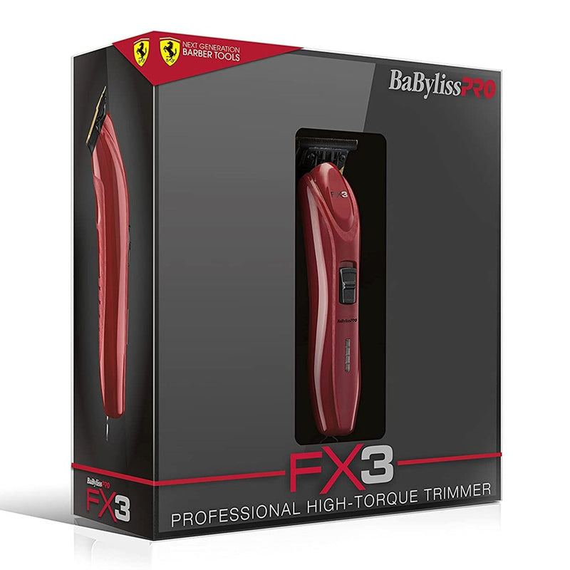 BABYLISS PRO FX3 Professional High Torque Trimmer [Ferrari Powered]