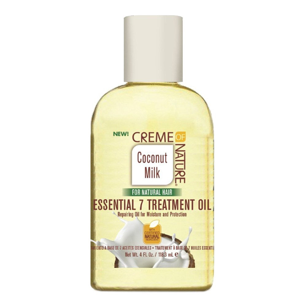 CREME OF NATURE Coconut Milk Essential 7 Treatment Oil (4oz)
