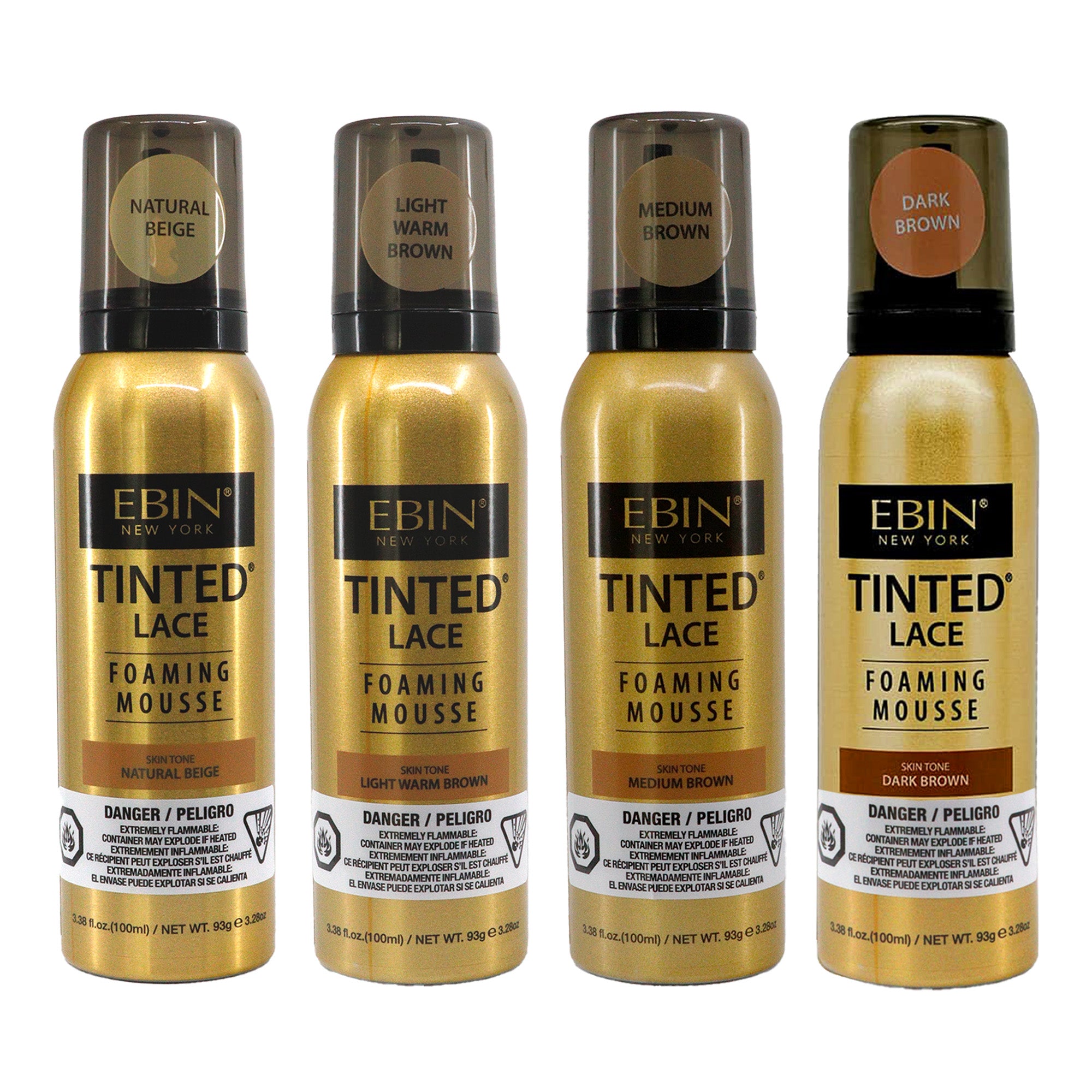 EBIN Tinted Lace Foaming Mousse (3.38oz)