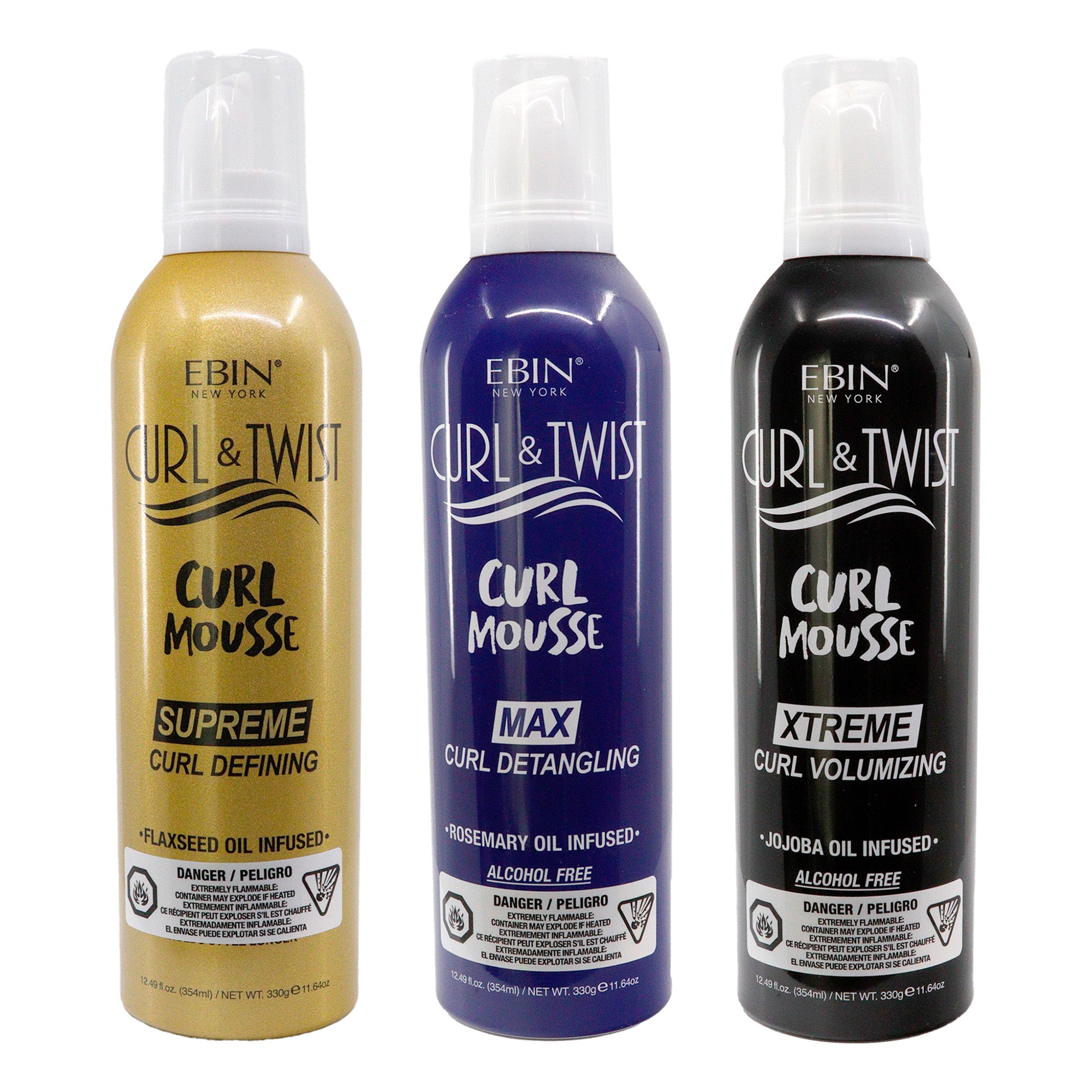 EBIN Curl & Twist Curl Mousse (12.49oz)