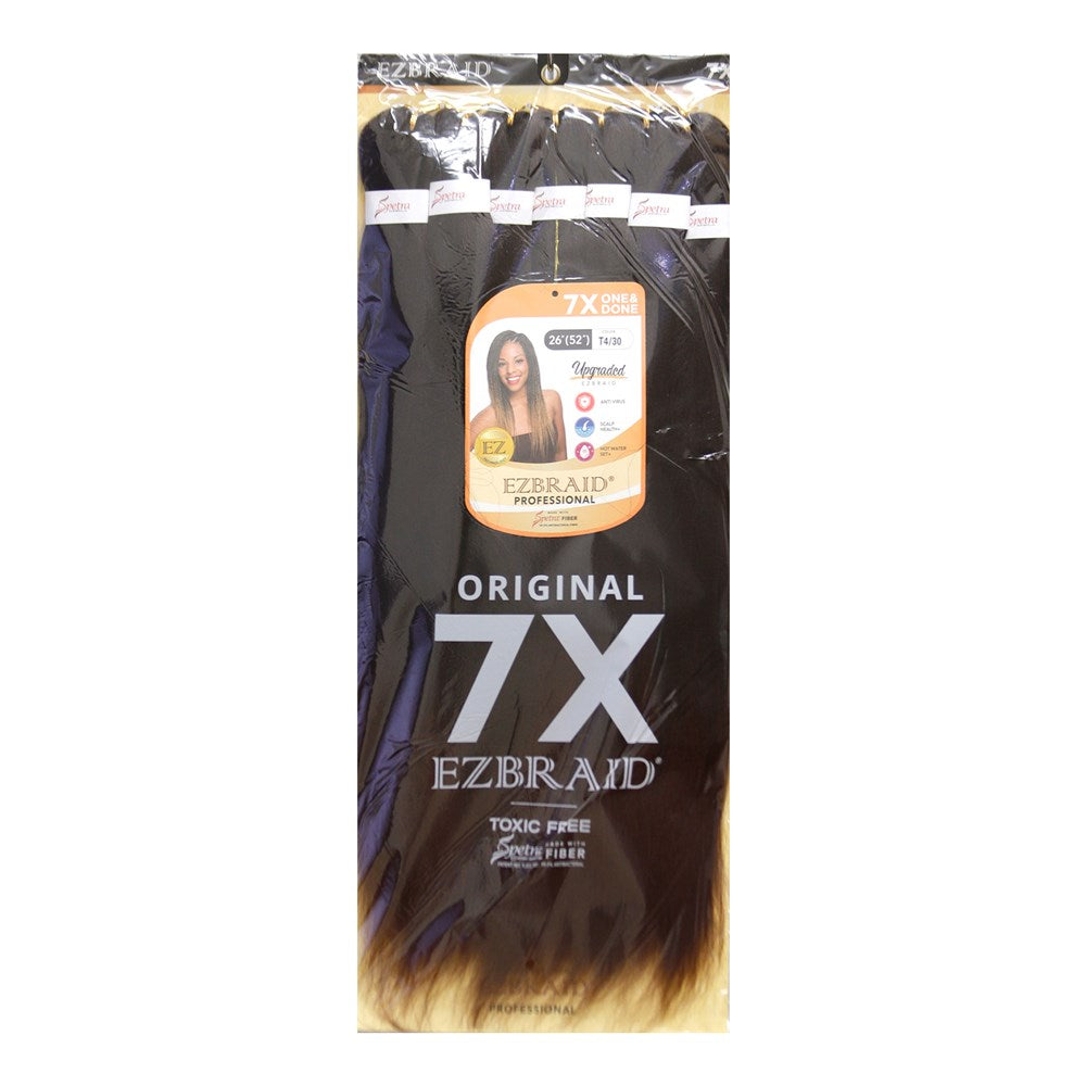 EZBRAID Professional 7X One & Done Pre-Stretched Braid (26inch)