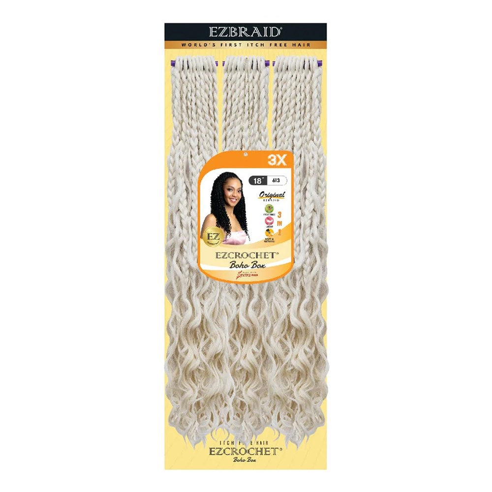 EZBRAID Ezcrochet 3X Boho Box Braid (18inch)