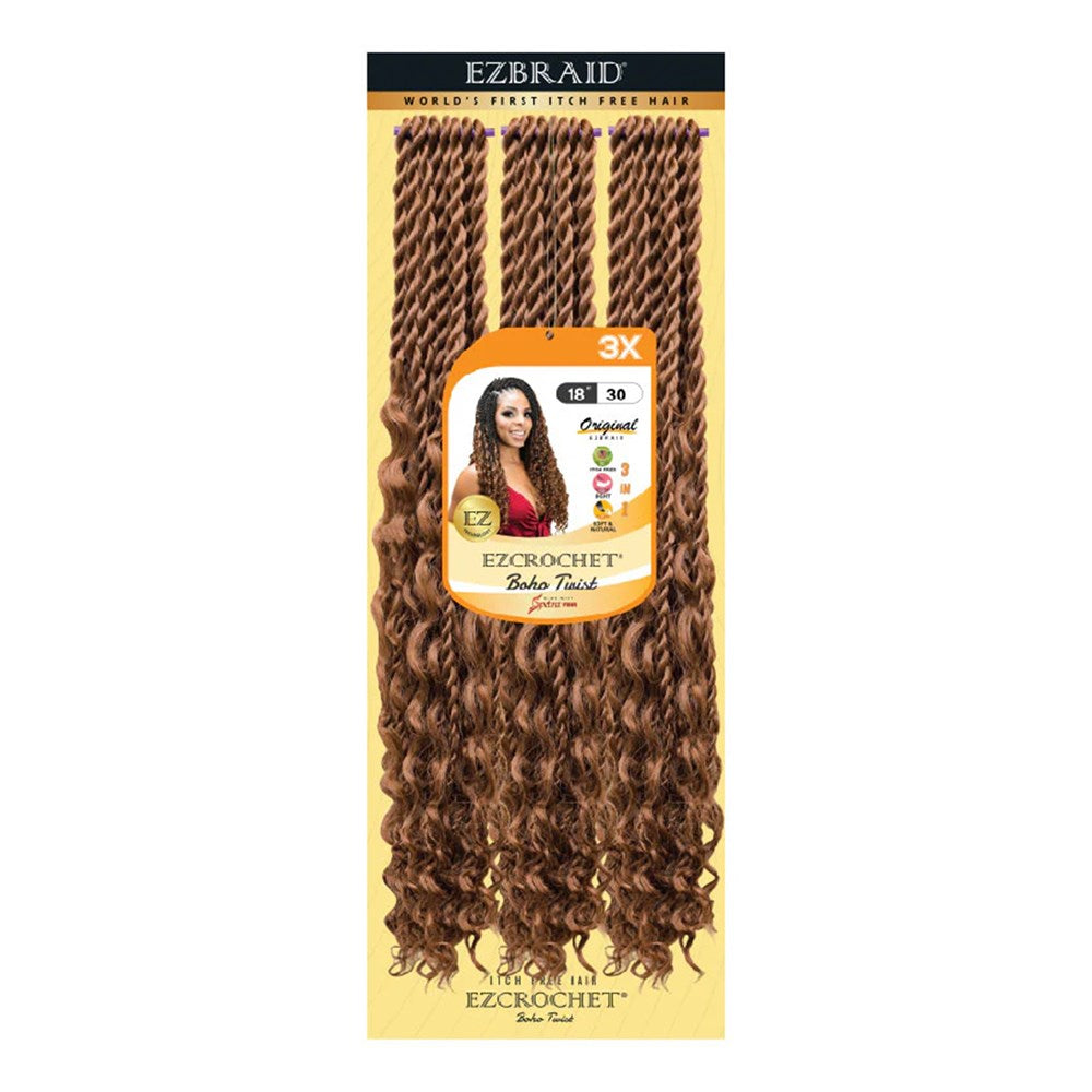 EZBRAID Ezcrochet 3X Boho Twist Braid (18inch)
