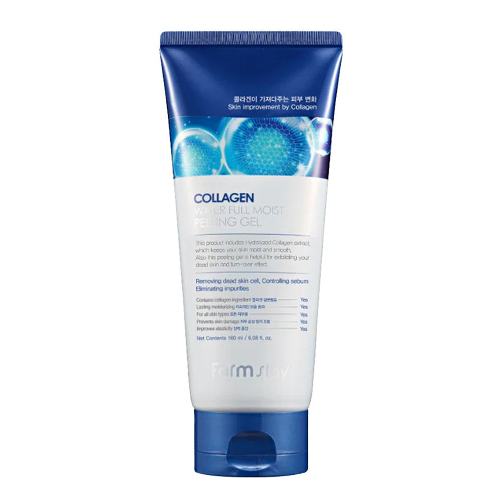 FARMSTAY Collagen Water Full Moist Peeling Gel (180ml)