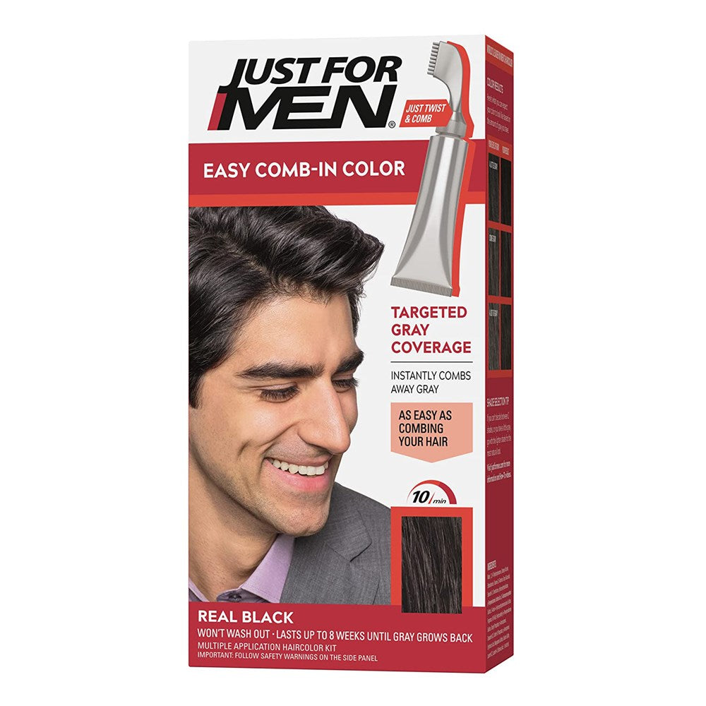 JUST FOR MEN Hair Easy Comb-In Color