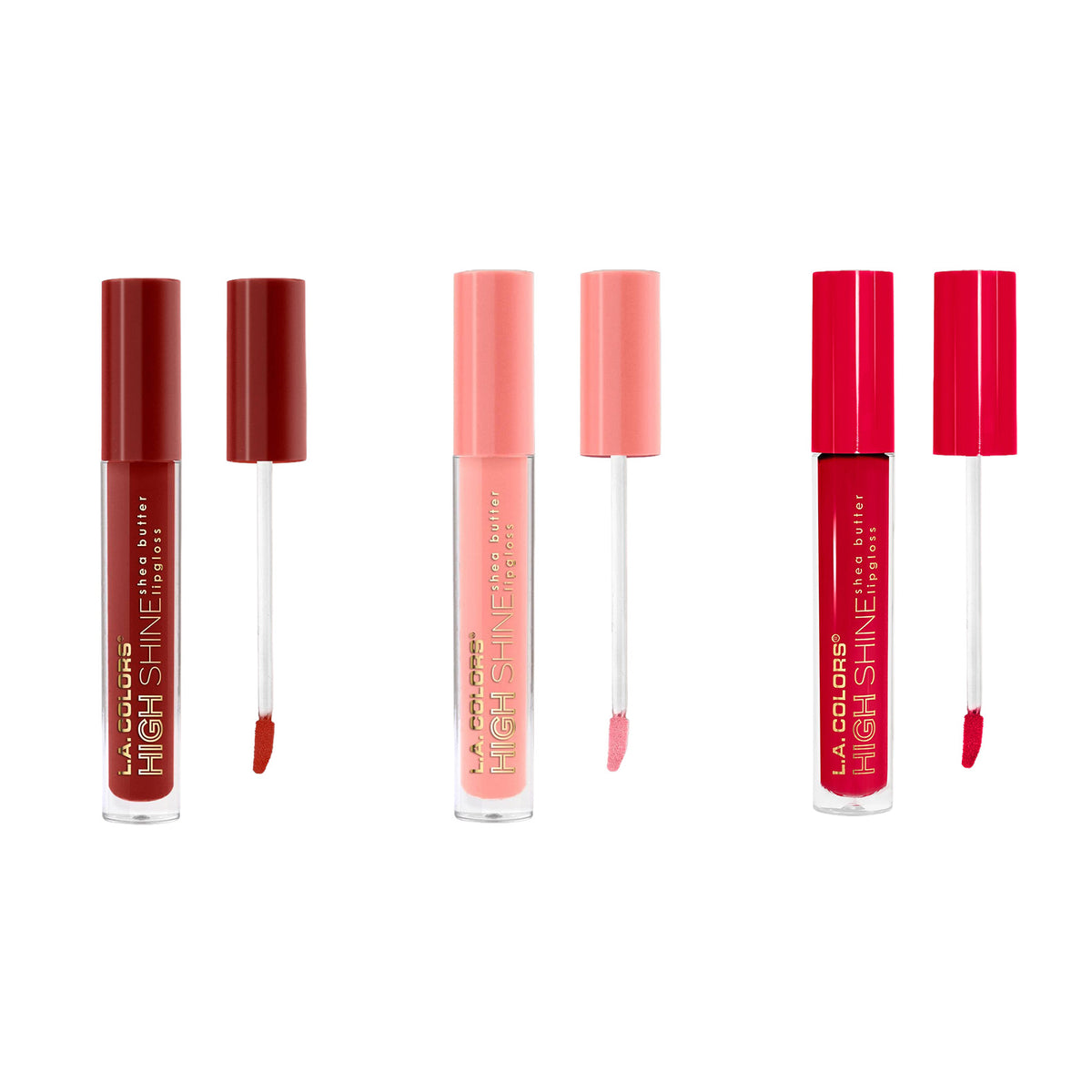 L.A. COLORS High Shea Butter Shine Lipgloss (0.14oz)
