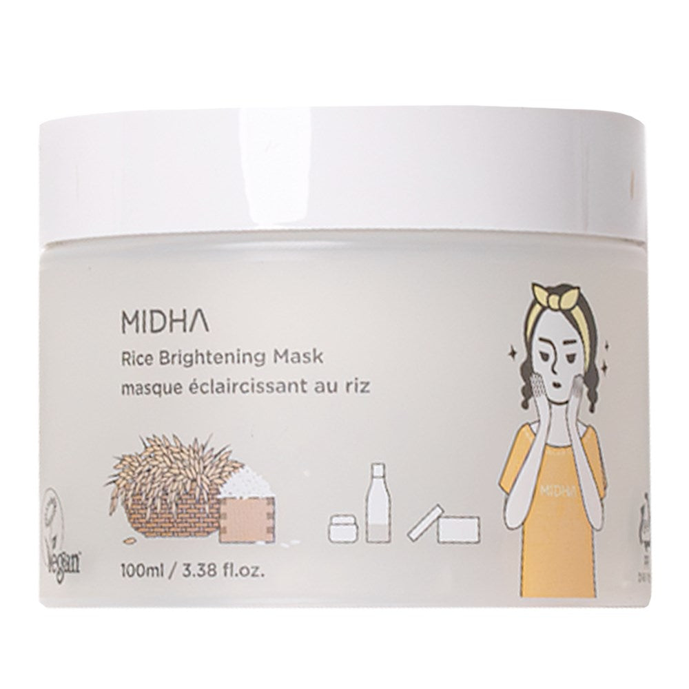 MIDHA Rice Brightening Mask (3.38oz)