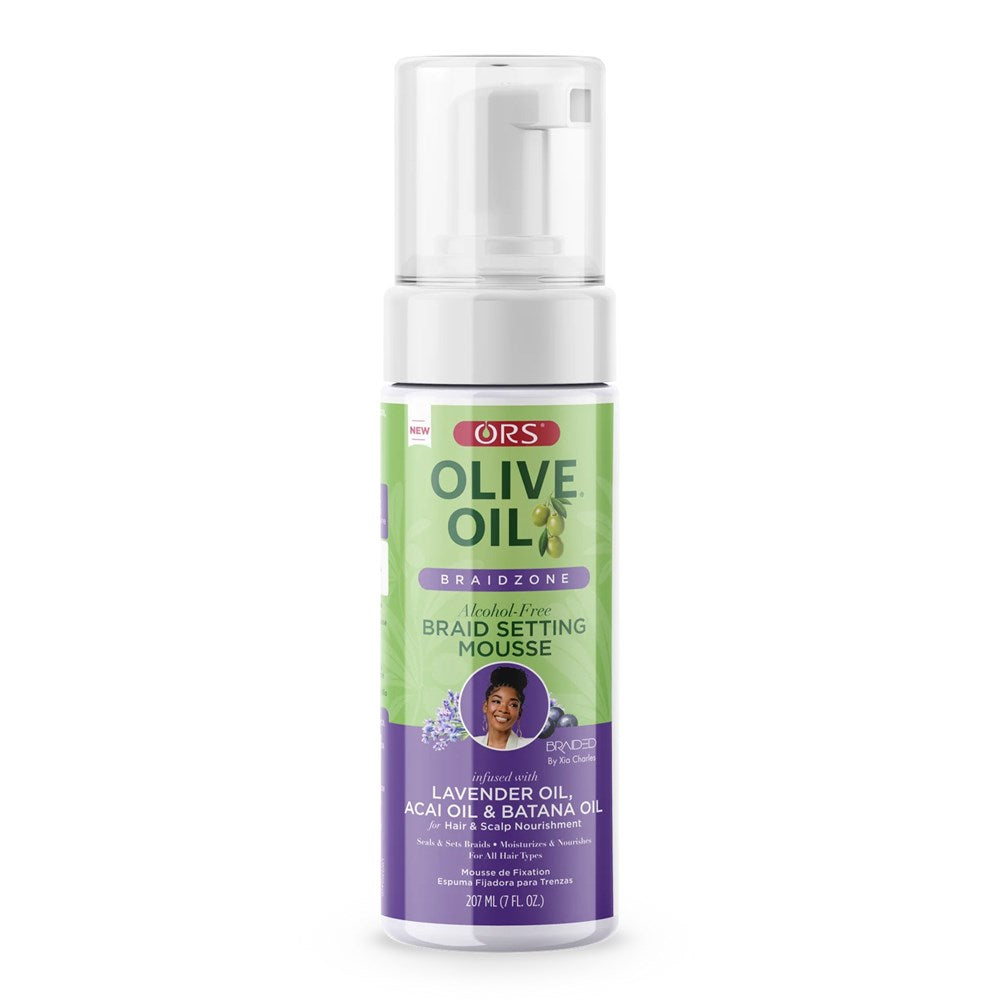 ORS Olive Oil Braidzone Braid Setting Mousse (7oz)