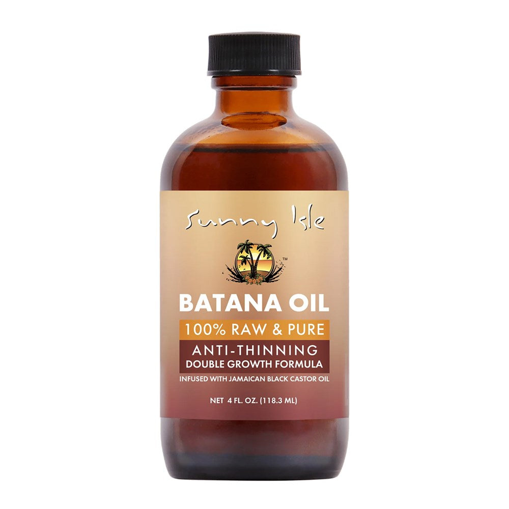SUNNY ISLE Batana Oil Infused with Jamaican Black Castor Oil (4oz)