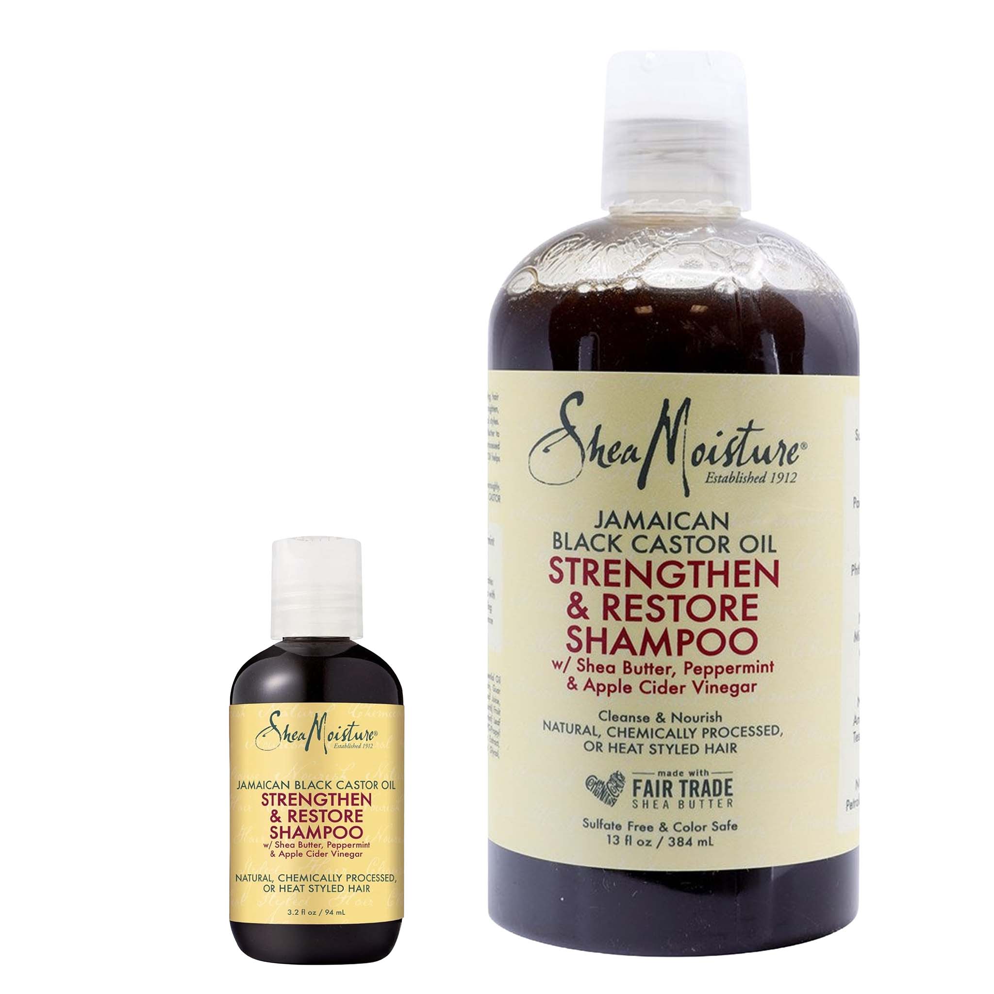 SHEA MOISTURE Jamaican Black Castor Oil Strengthen & Restore Shampoo