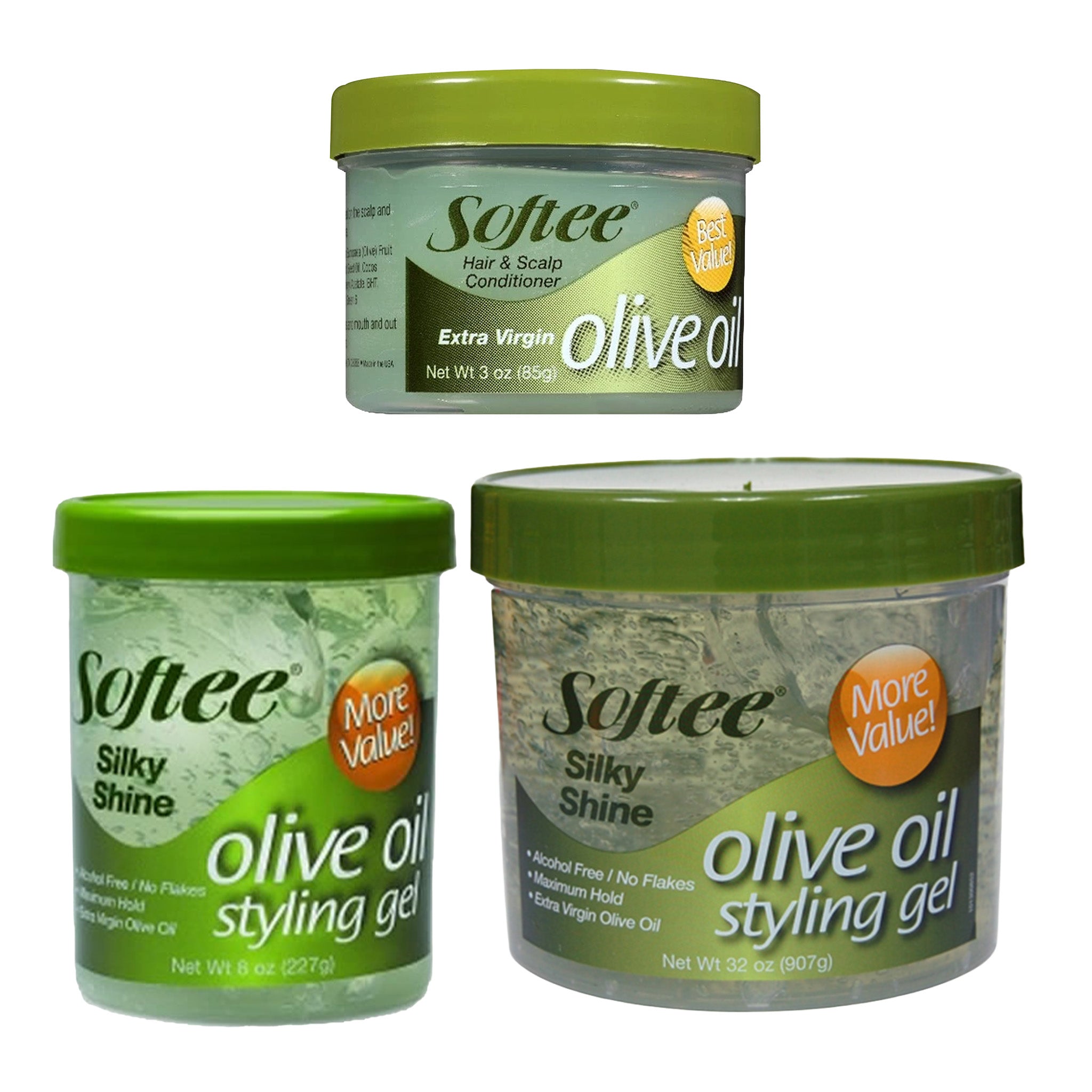 SOFTEE Olive Oil Styling Gel