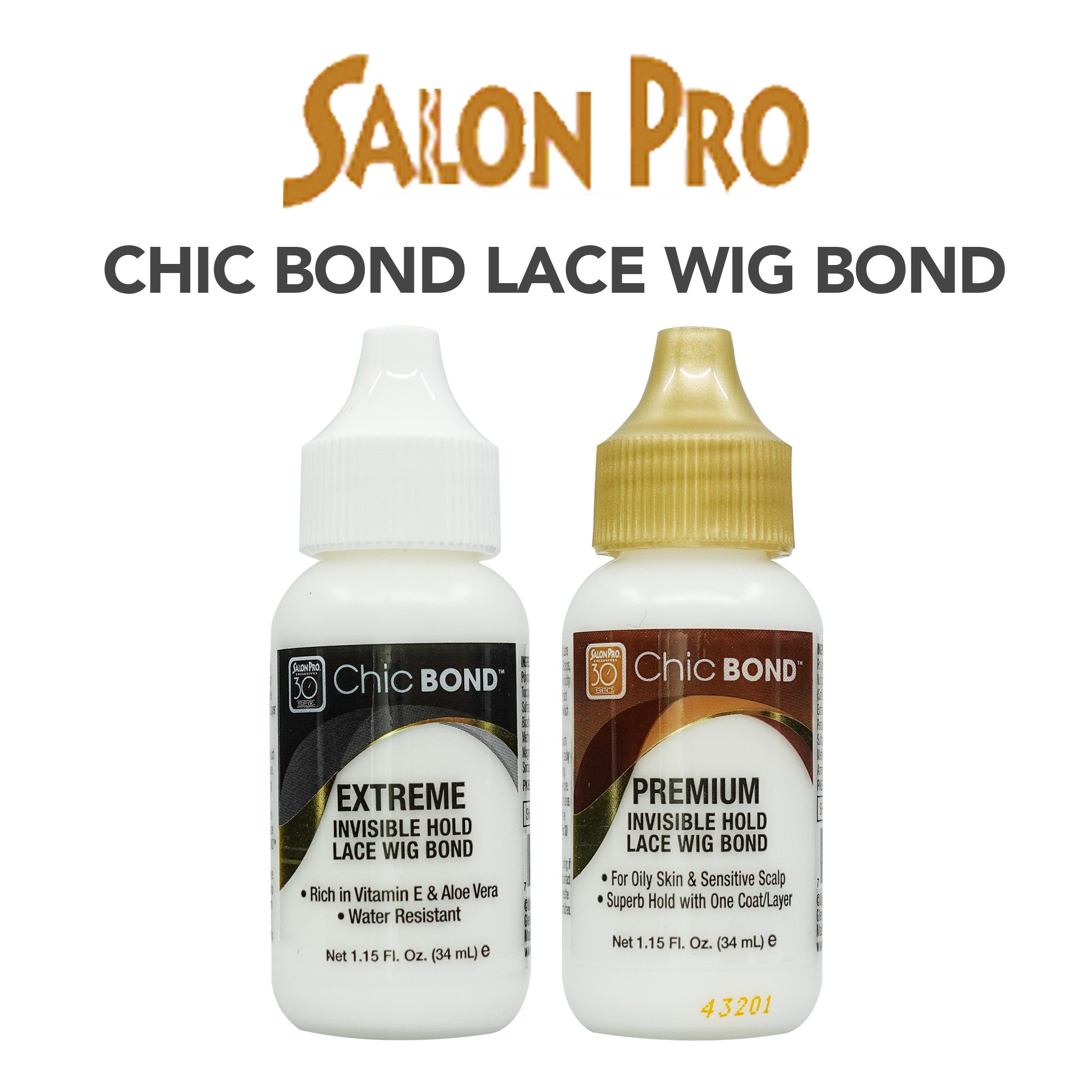 SALON PRO Chic Bond Lace Wig Bond (1.15oz) - Aone Beauty Supply Online Store