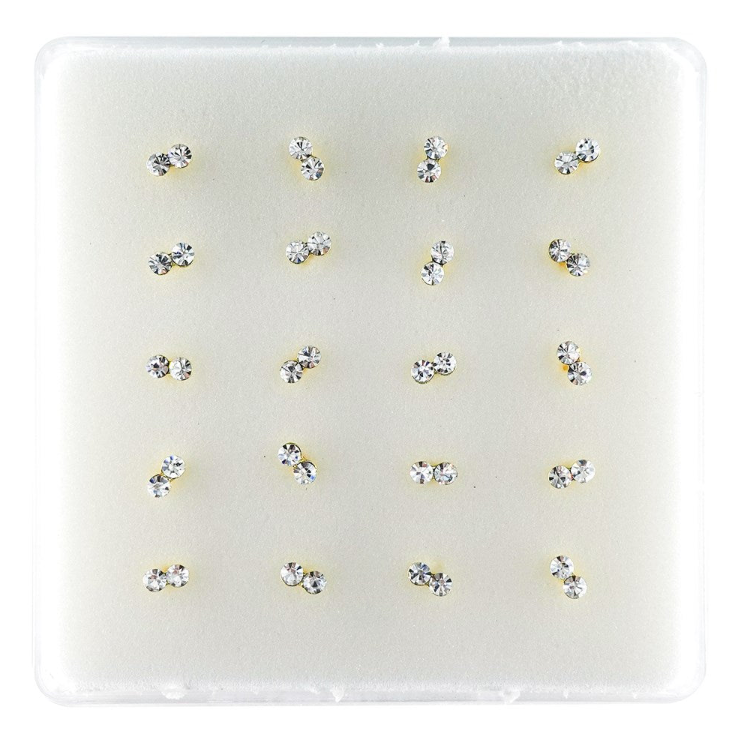 INTERVISION 925 Stering Silver Nose Stud