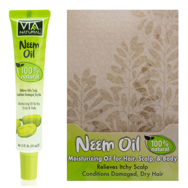 VIA NATURAL Neem Oil Treatment Tube (1.5oz)