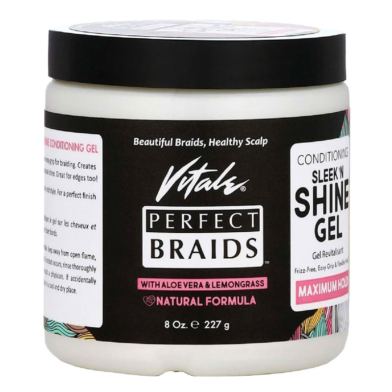 VITALE PERFECT BRAIDS Conditioning Sleek Shine Gel  [Maximum Hold]