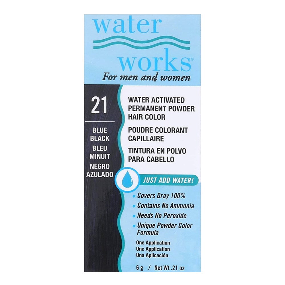 WATER WORKS Water Activated Permanent Powder Hair Color
