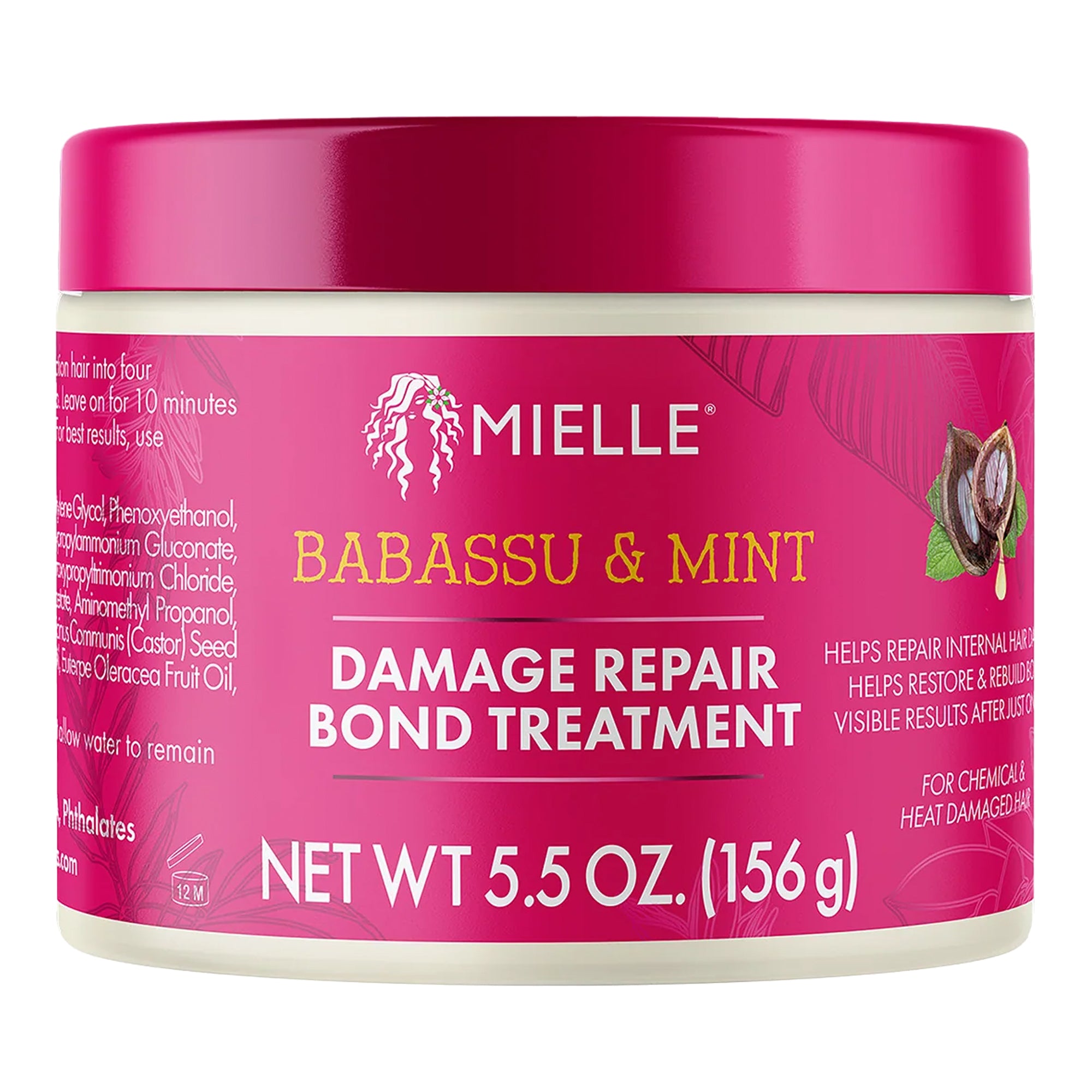 MIELLE Babassu & Mint Damage Repair Bond Treatment (5.5oz)