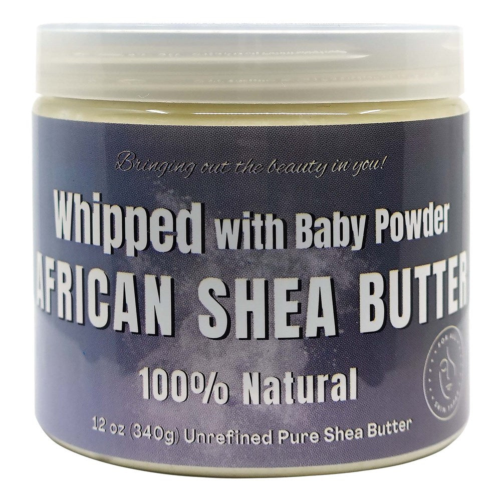 RA COSMETICS 100% Pure African Shea Butter [Whipped] (12oz)