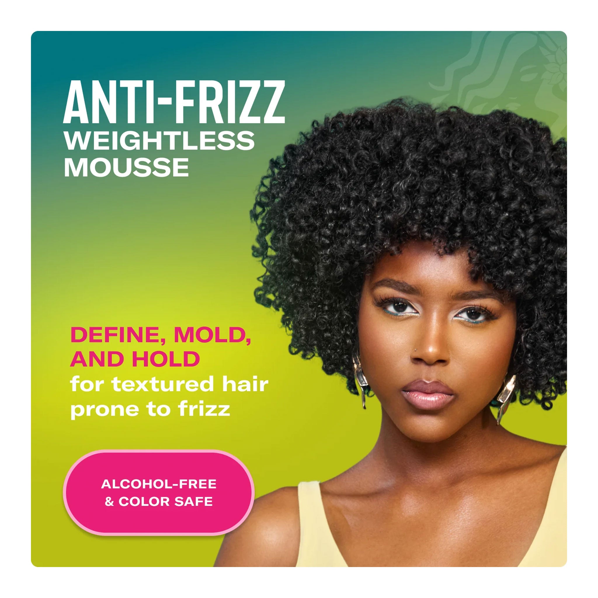 MIELLE Avocado & Tamanu Anti-Frizz Mousse (7.5oz)