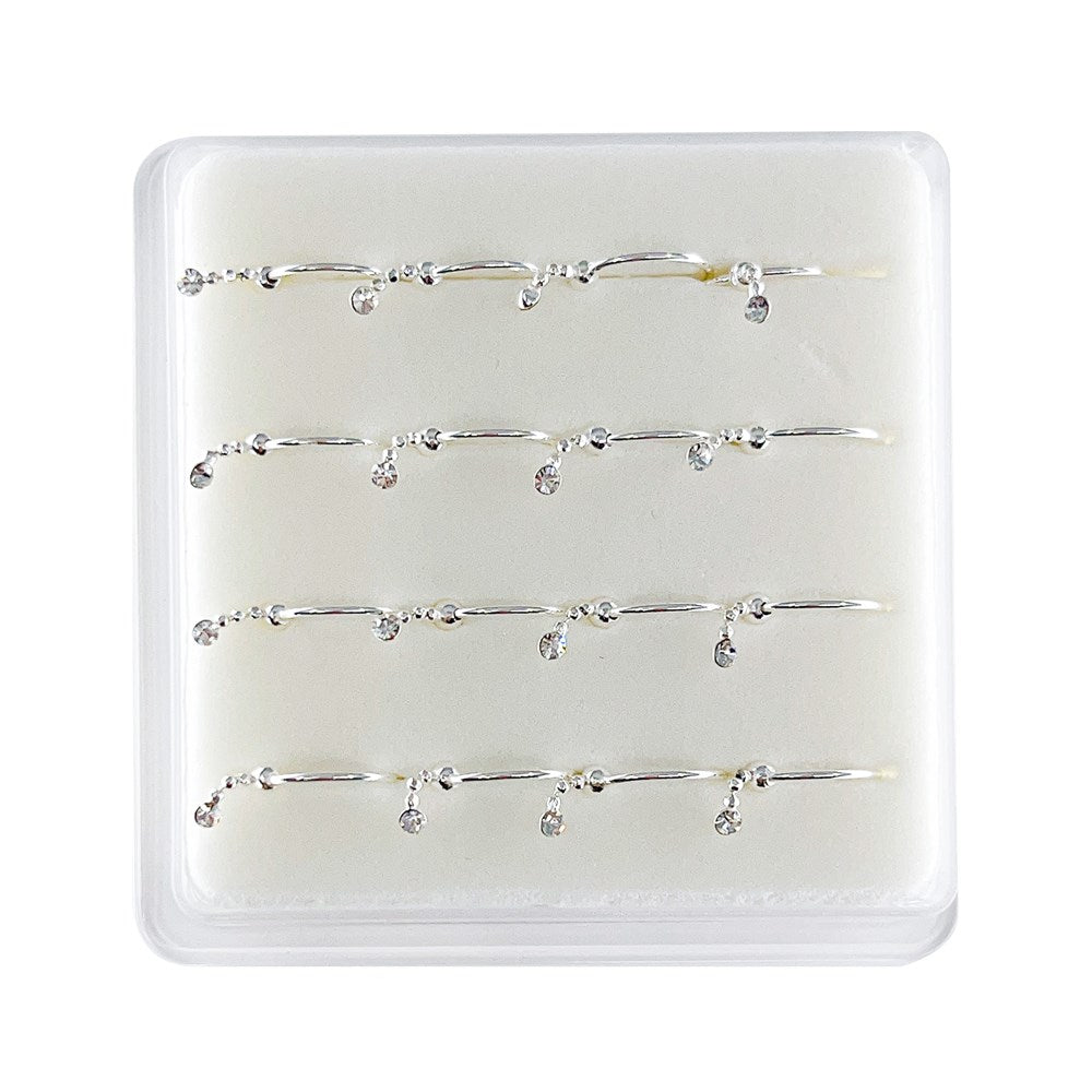 INTERVISION 925 Stering Silver Nose Stud