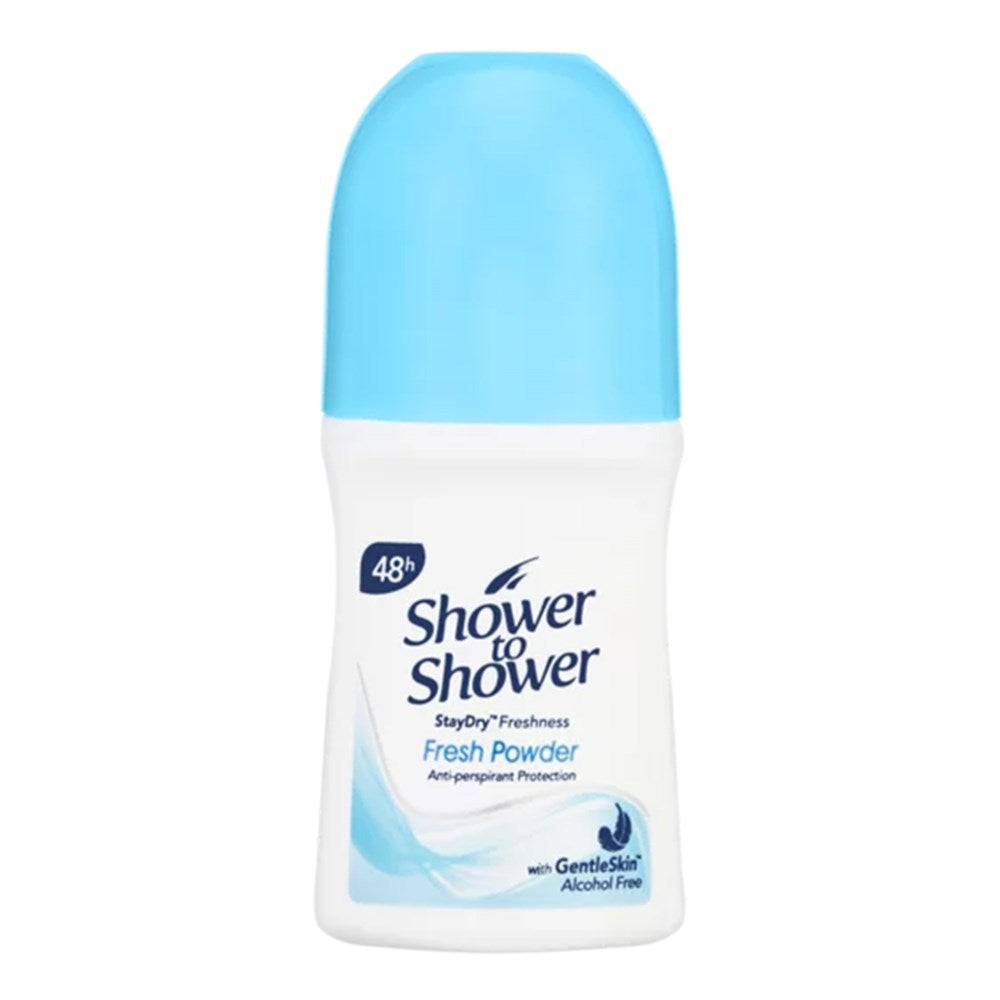 Shower to Shower Women Roll On Deodorant (50ml/1.69oz)