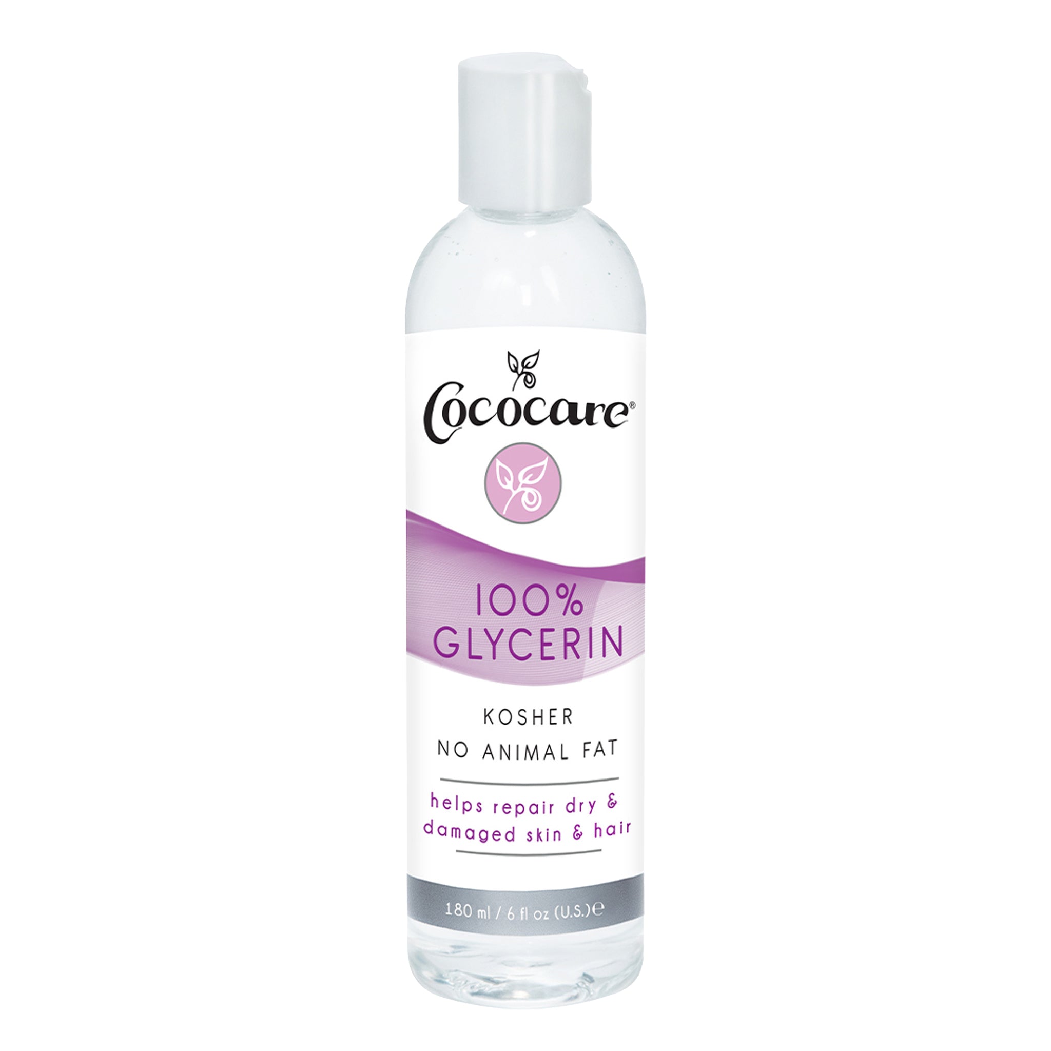 Cococare 100% Glycerin bottle on a white background