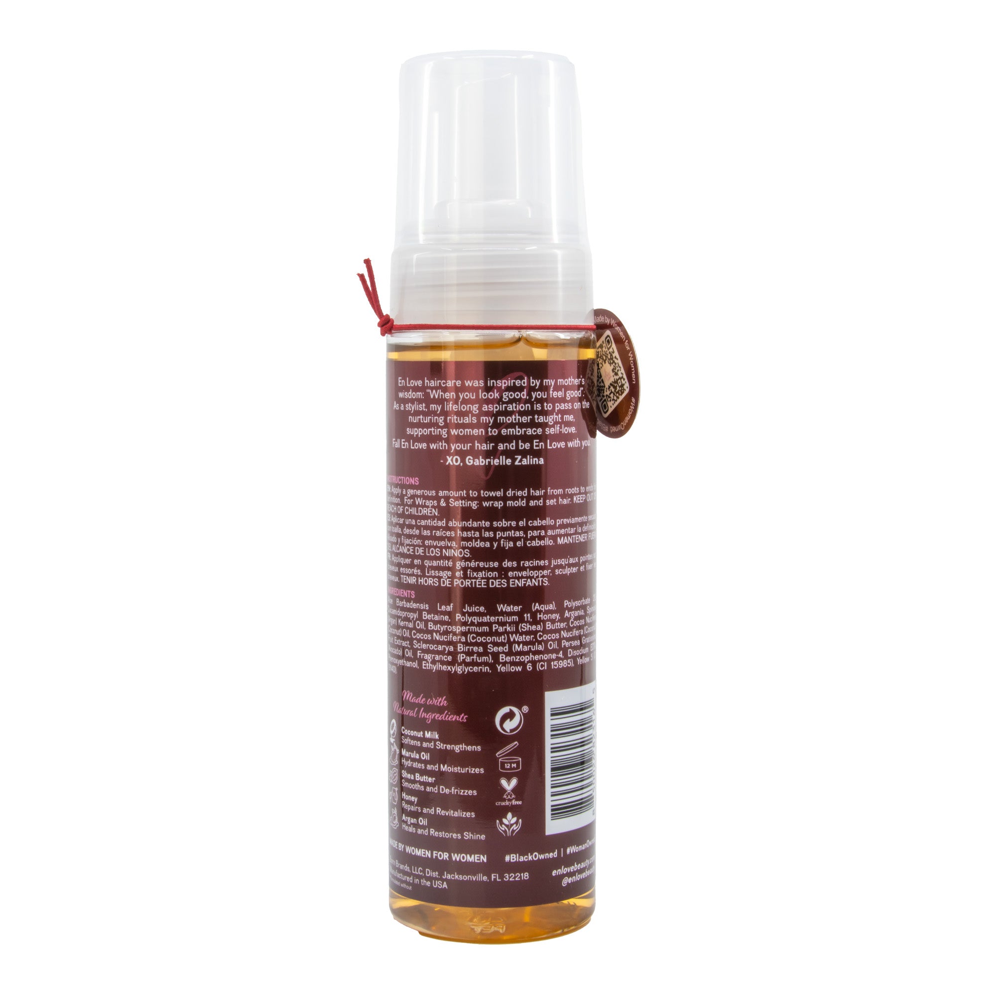 EN LOVE Moisture Crush Foaming Mousse (7.27oz)