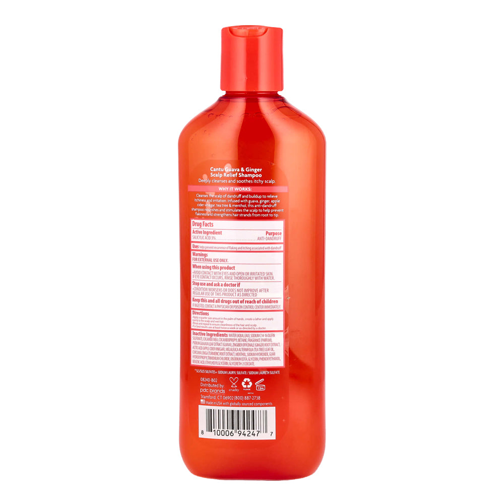 CANTU Guava & Ginger Anti-Dandruff Shampoo (13.5oz)