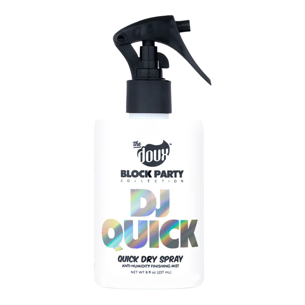 THE DOUX Block Party DJ Quick Quick Dry Spray (8oz)