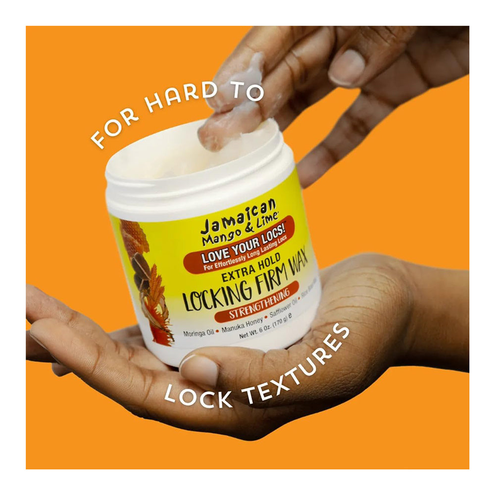 JAMAICAN MANGO & LIME Locking Firm Wax Resistant Formula (6oz)