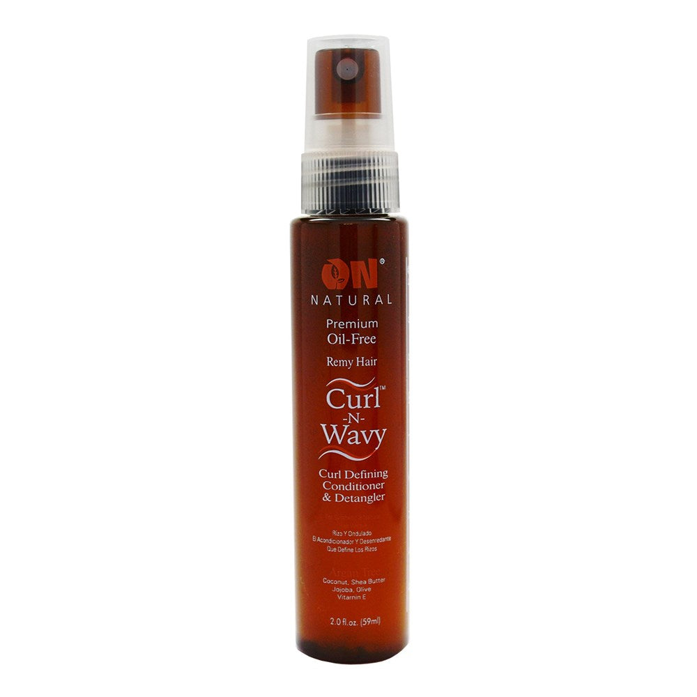 ON NATURAL Curl & Wavy Argan 4-In-1 Enhancer Conditioner & Detangler