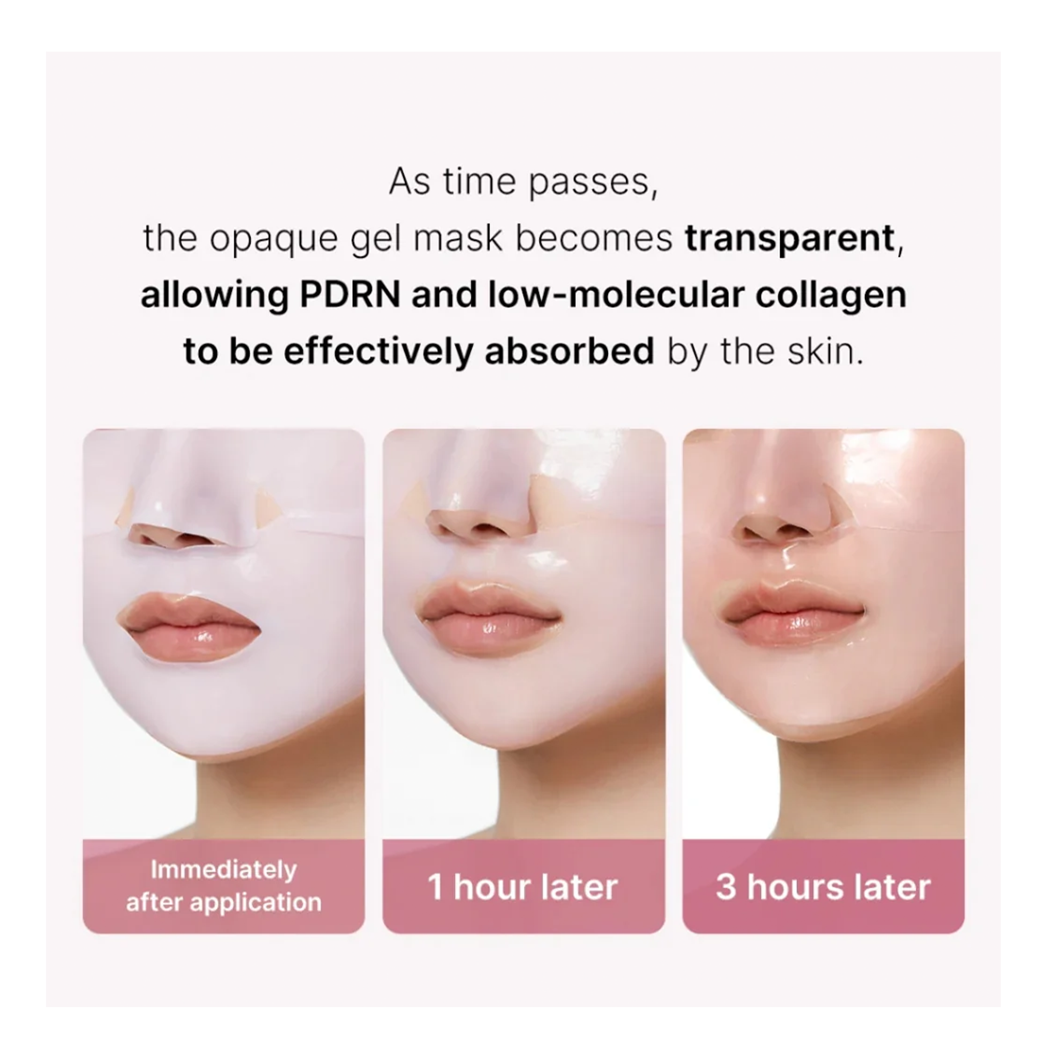 MEDICUBE PDRN PINK COLLAGEN GEL MASK (28gX4EA)