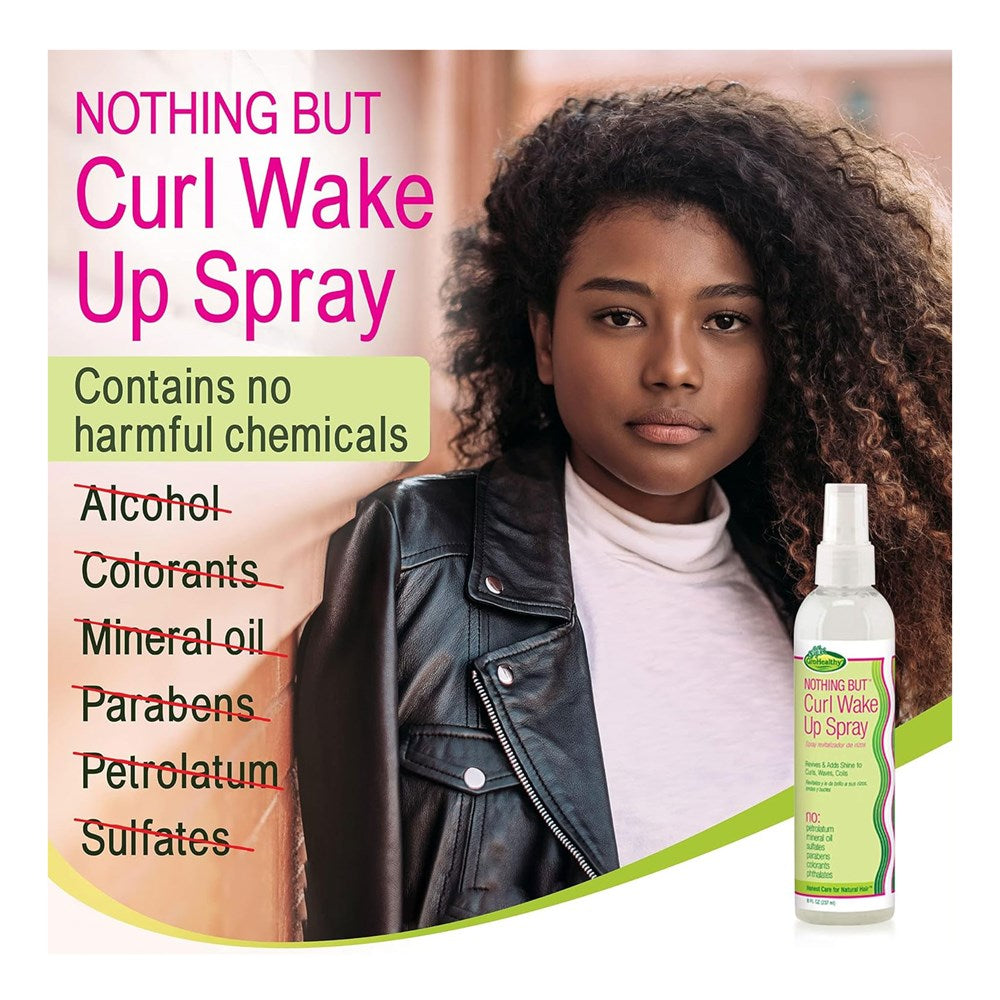 SOFN'FREE Nothing But Curl Wake Up Spray (8oz)