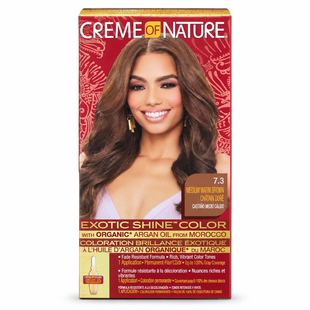 CREME OF NATURE Argan Oil Exotic Shine Color